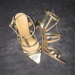 ASOS Gold Heels